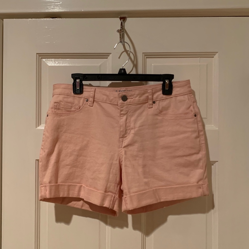 EUC Apt 9 Essentials Shorts, Stretch Denim, Peach